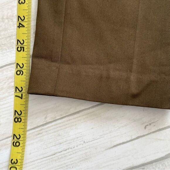 Zara Trafaluc Collection Olive Green Straight Leg Pants size XS - Picture 6 of 7